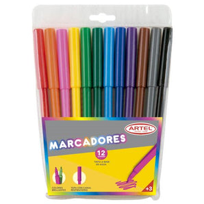 Caja Lapices Scripto Colores Artel 12u