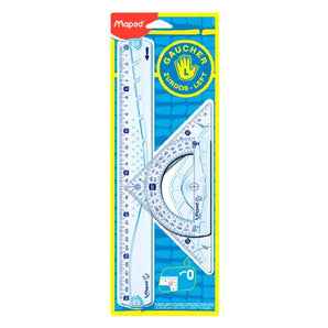 Set Geometria Zurdo 3 Piezas Maped