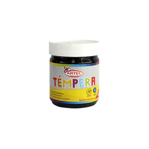 Tempera 100ml Negro Artel