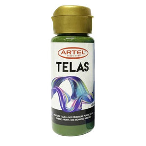 Pintura Tela Verde Olivo Nº56 60ml Artel