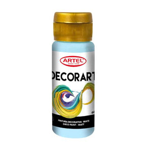Pintura Decorativa Pastel Celeste Nº100 60ml Artel