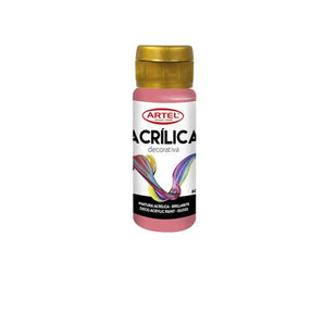 Pintura Acrílica Deco Rosado Nº880 60ml Artel