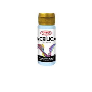 Pintura Acrílica Pastel Celeste 60ml Artel